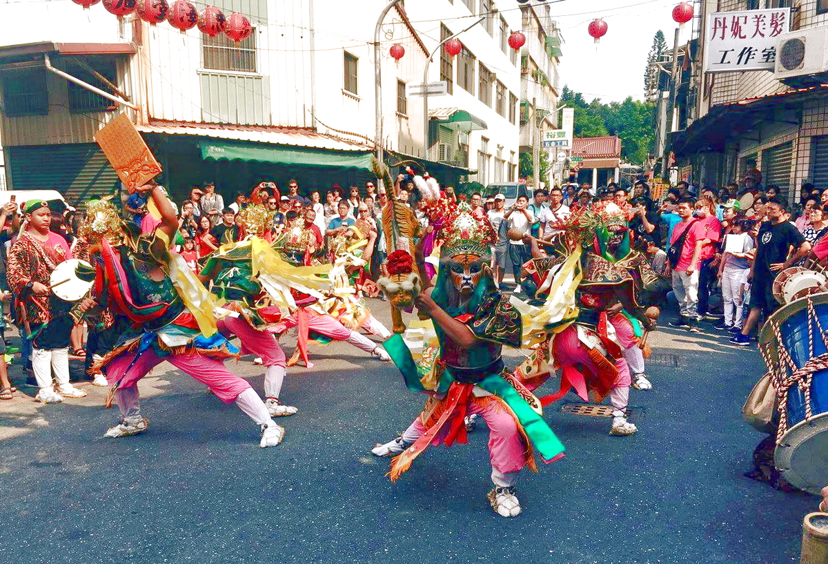 除了21組國外團隊，今年的活動也有15組國內團隊參與演出。圖片來源：南瀛國際民俗藝術節