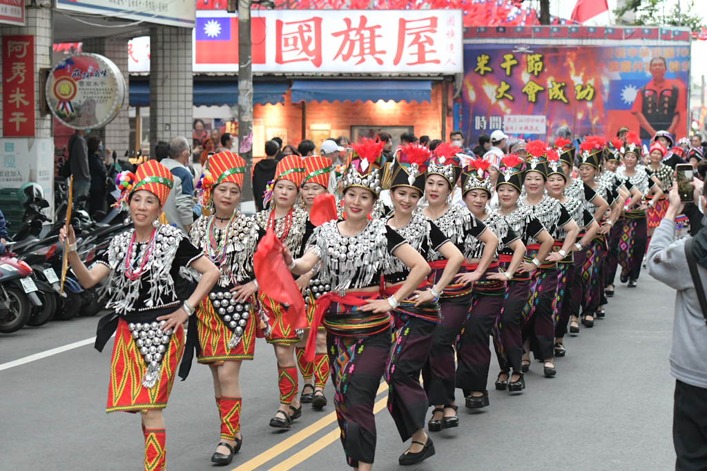 2025桃園龍岡米干節,其中4/19、20,及4/26、27都會有文化踩街活動。圖片來源:桃園市政府