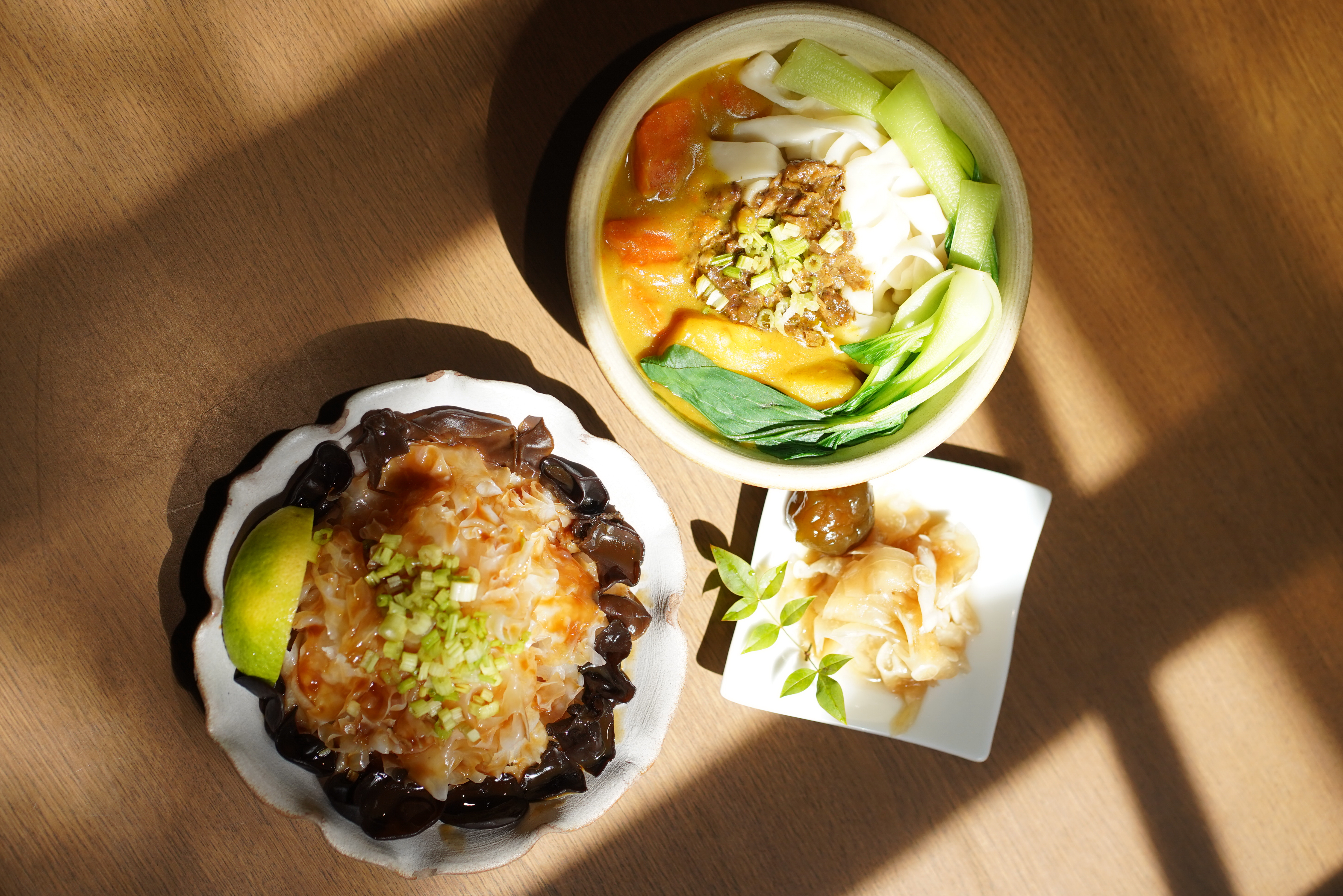 曙光居蔬食料理。圖片來源:台中市政府
