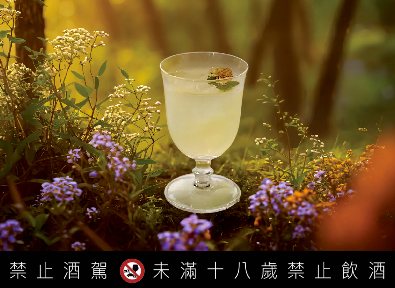 圓山覓到by吧沐酒吧與國際知名酒吧「Bar Mood Taipei吧沐」共同聯名，以精湛調酒工藝，揉合台灣在地酒材與西方調酒藝術，呈現出富有在地特色且具有全球視野的台灣新調酒。圖/圓山大飯店提供