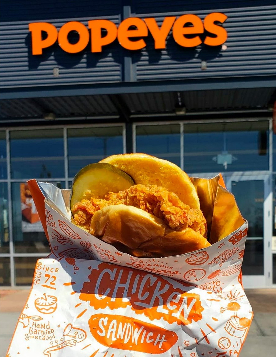 Popeyes台灣首店選址於台北市許昌街。圖片來源：Popeyes