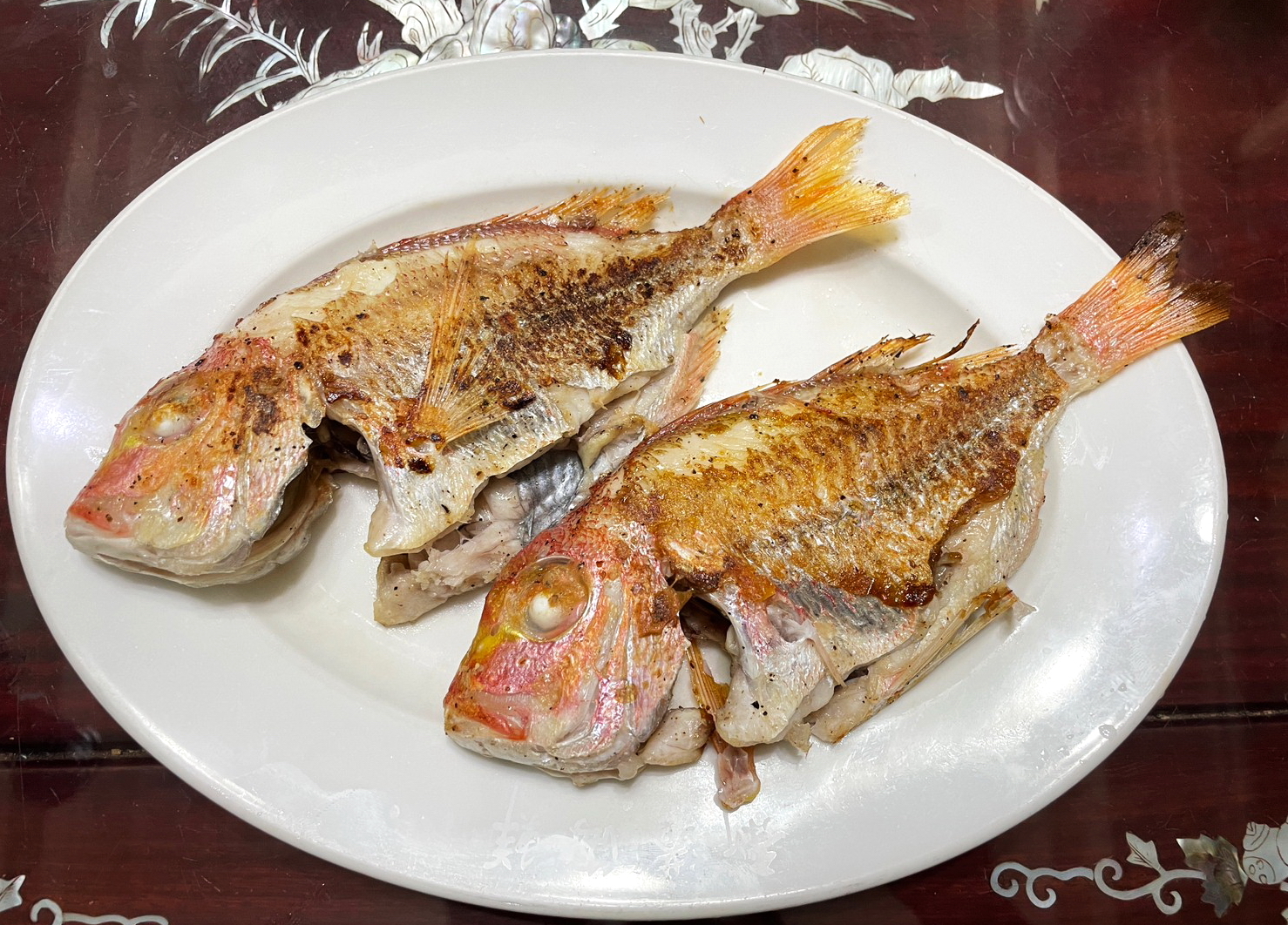 乾煎是赤鯮最常見的吃法。圖片來源：新北市漁業處