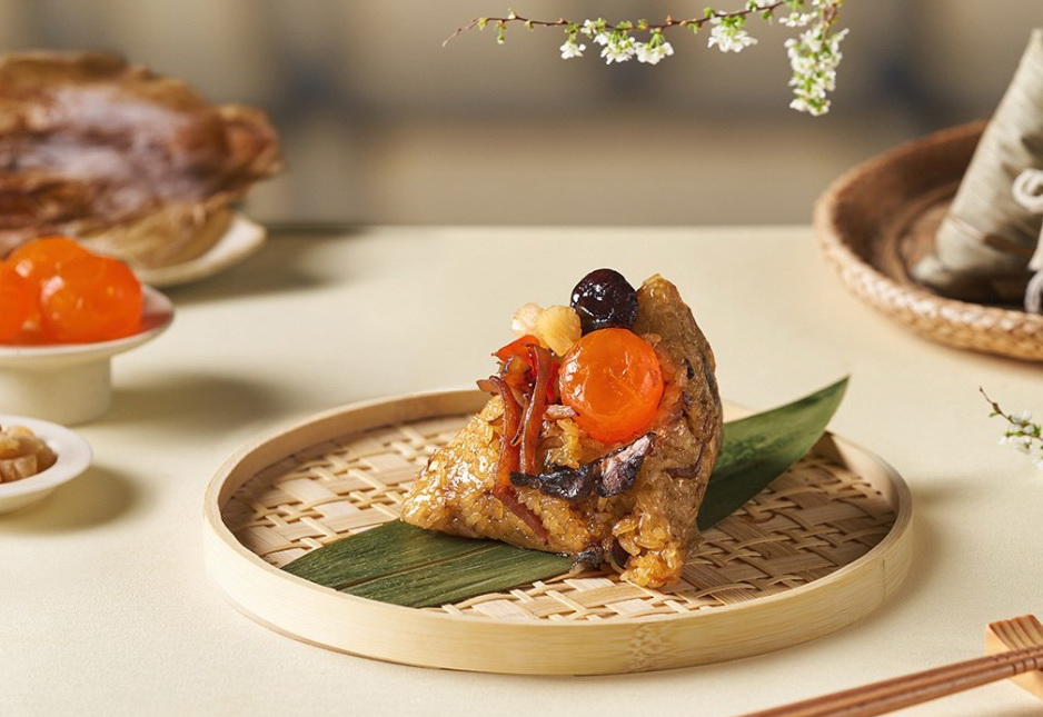 九環醬珍珠粽。圖片來源:圓山大飯店