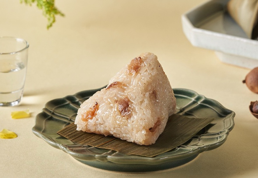 桂圓高粱酒香粽。圖片來源:圓山大飯店