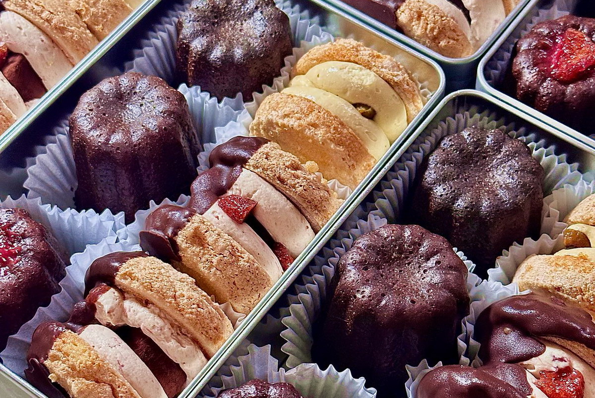 欸，吃甜點的達克瓦茲、馬卡龍。圖片來源：欸，吃甜點