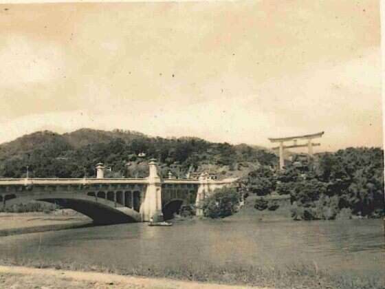 現為中山北路中山橋的明治橋（由黃榮輝提供）。圖片來源：台北市立圖書館